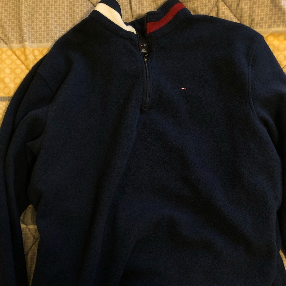 Tommy hilfiger half zip fleece sz xxl